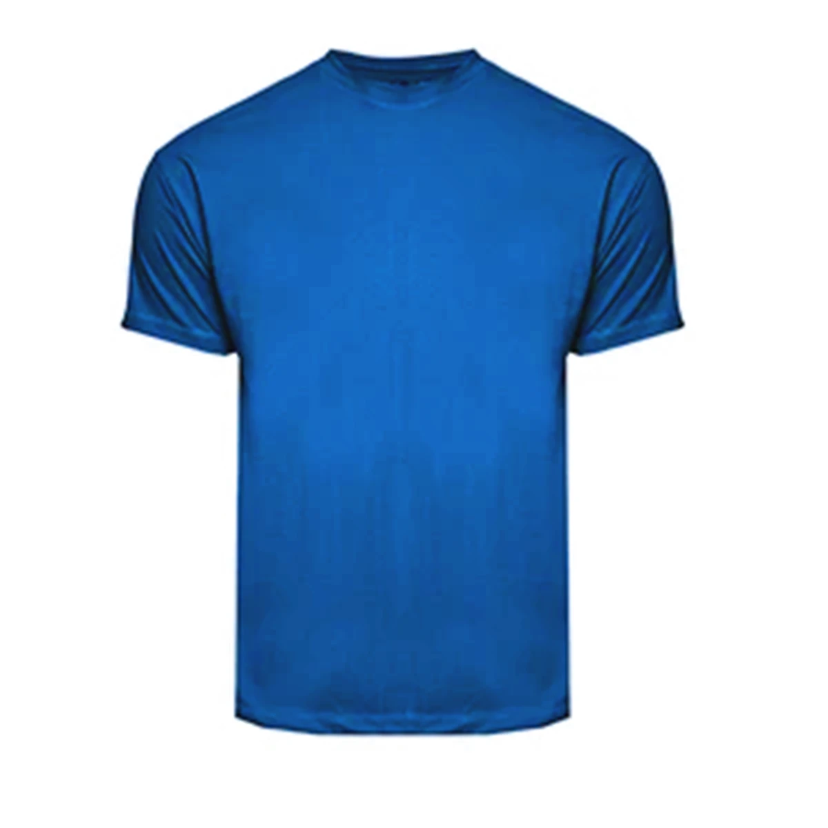 تیشرت ساده آبی کاربنی مردانه مدل Vala
