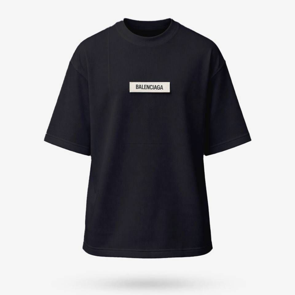 تیشرت مراکشی کبریتی مشکی بالنسیاگا